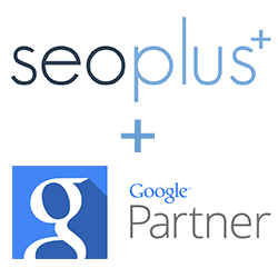 seoplus and google partner logos