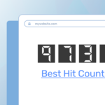 Graphic of the corner of a computer monitor that has a Google Penalized Widget on it of the Best Hit Counter and the number 9731.
