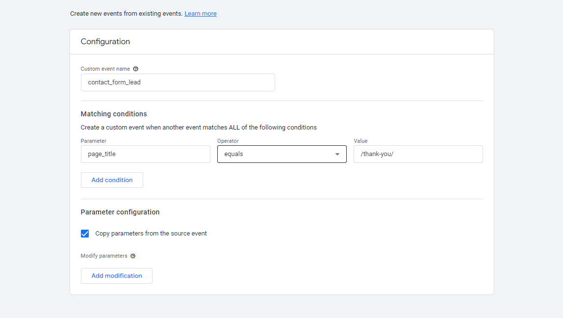 How to set up a key event in Google Analytics 4