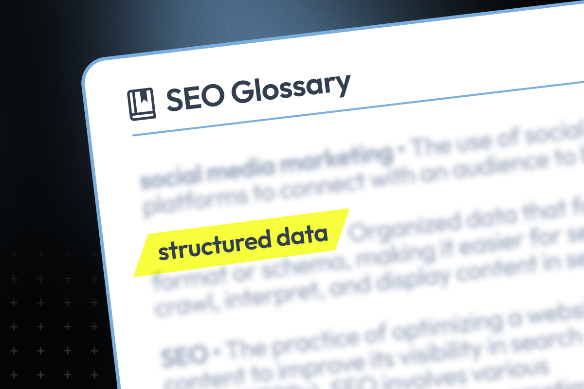 structured data
