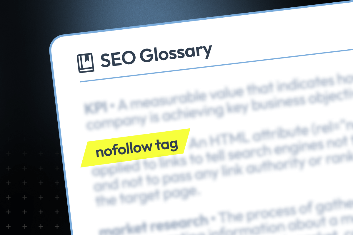 nofollow tag