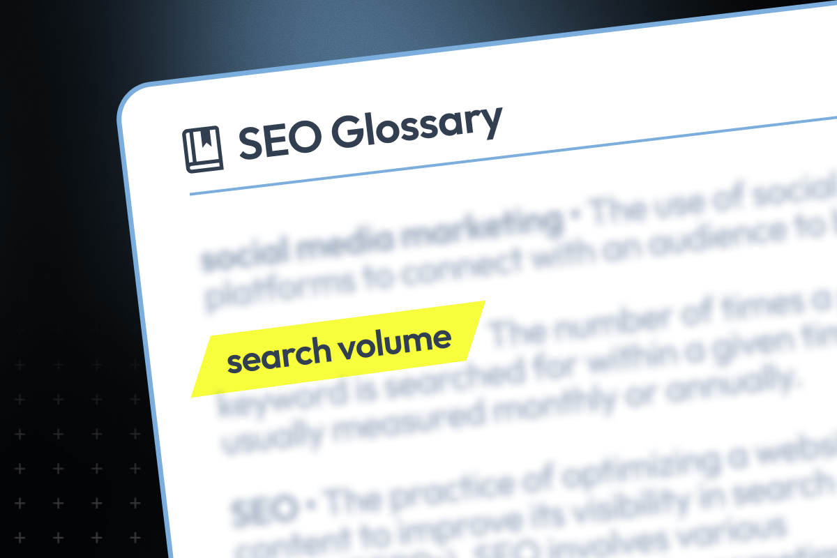 search volume