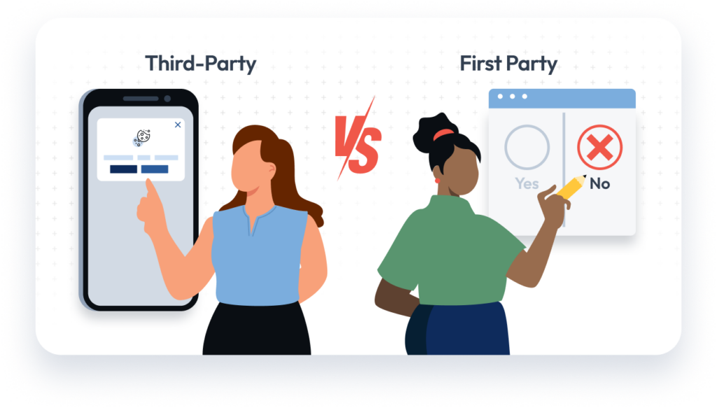 Google Reverses Decision to Phase Out Third-Party Cookies: What It Means for Your Business 1 | Award-Winning Digital Marketing Agency Third-Party vs. First-Party Cookies