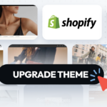 Why updated shopify theme featured graphic showing tiles of shopify webpages and images