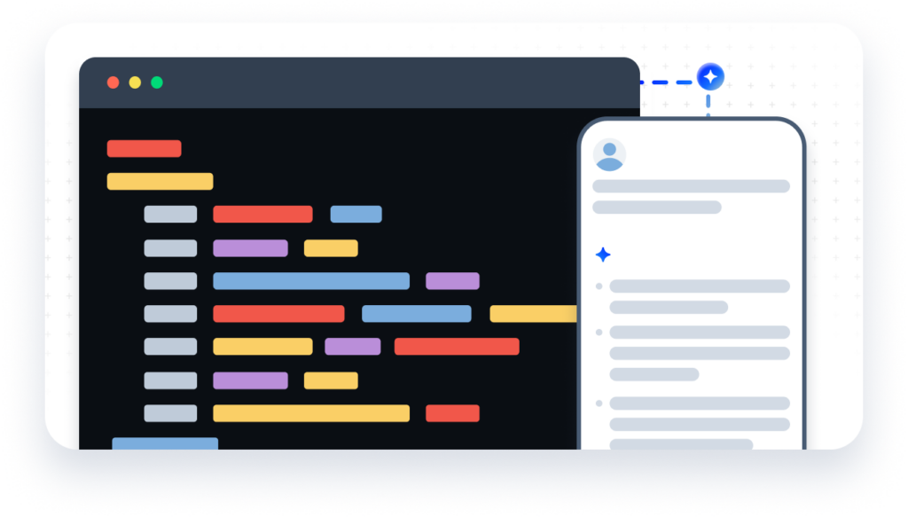 AI Tools That Are Transforming How We Build Websites 3 | Award-Winning Digital Marketing Agency A computer window and a phone window.