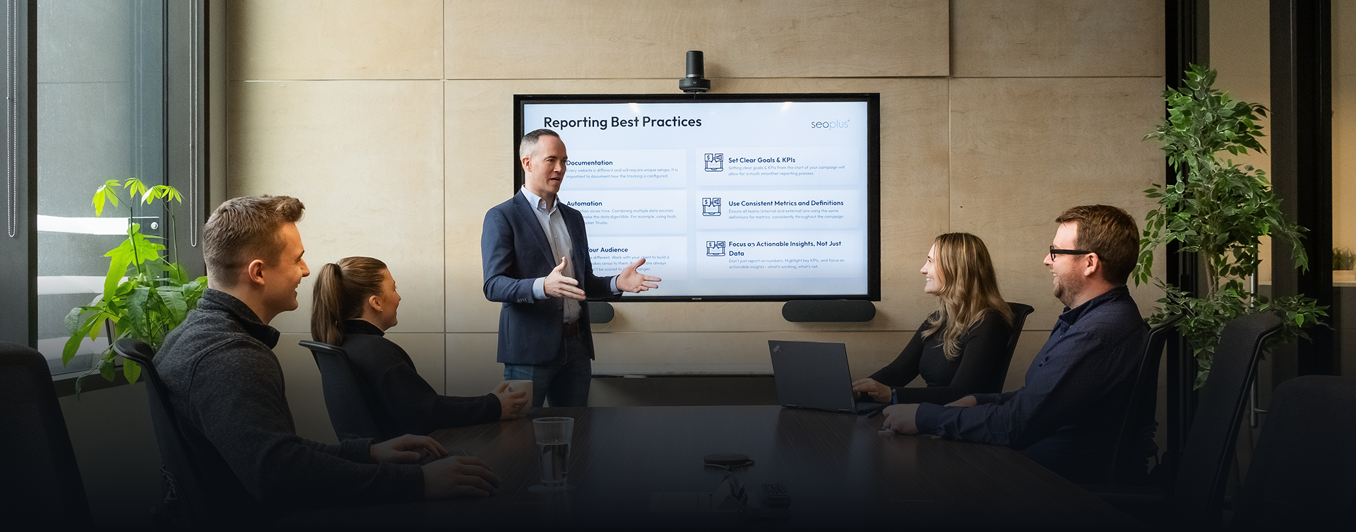 A Board room meeting