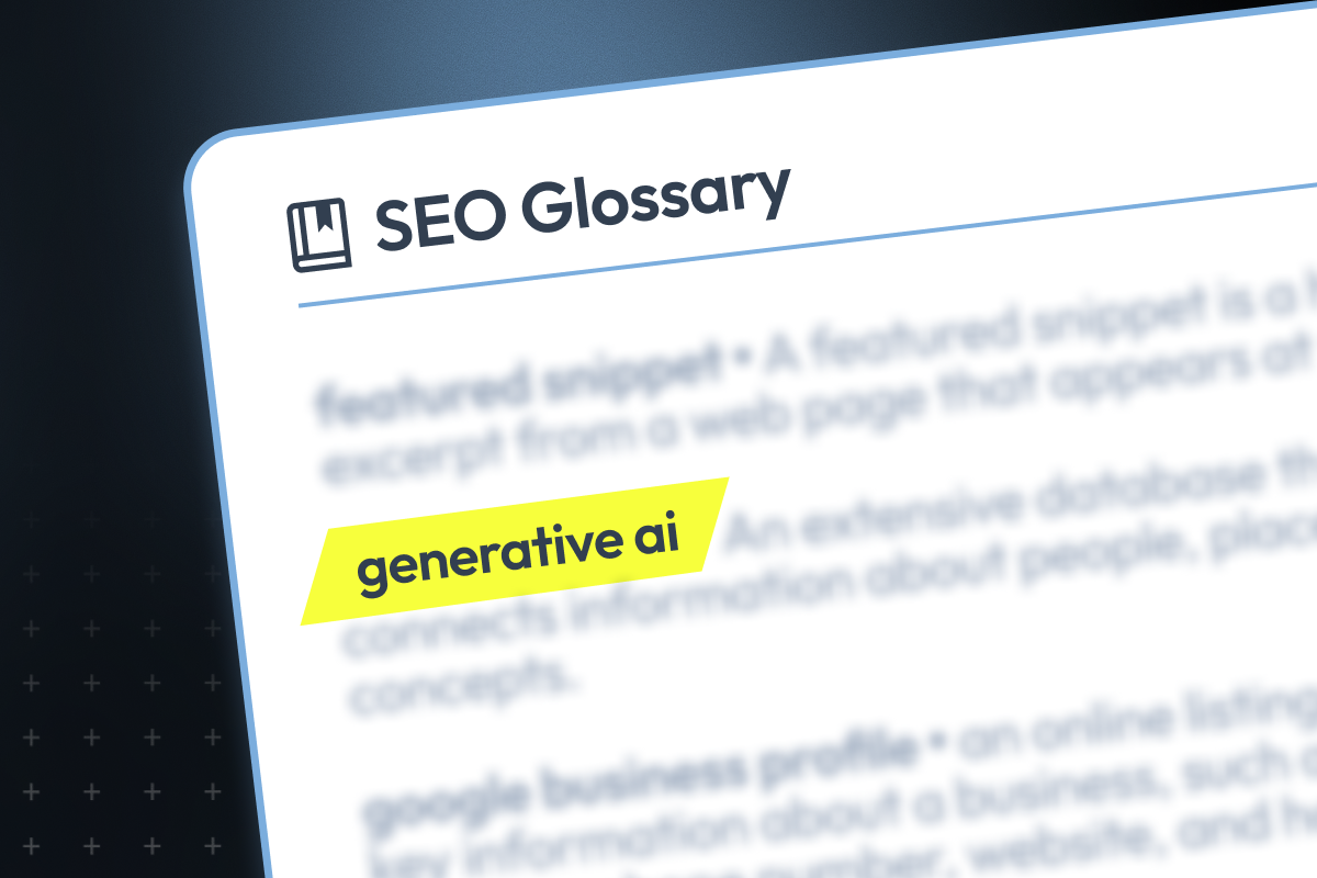 seo-glossary-generative-ai