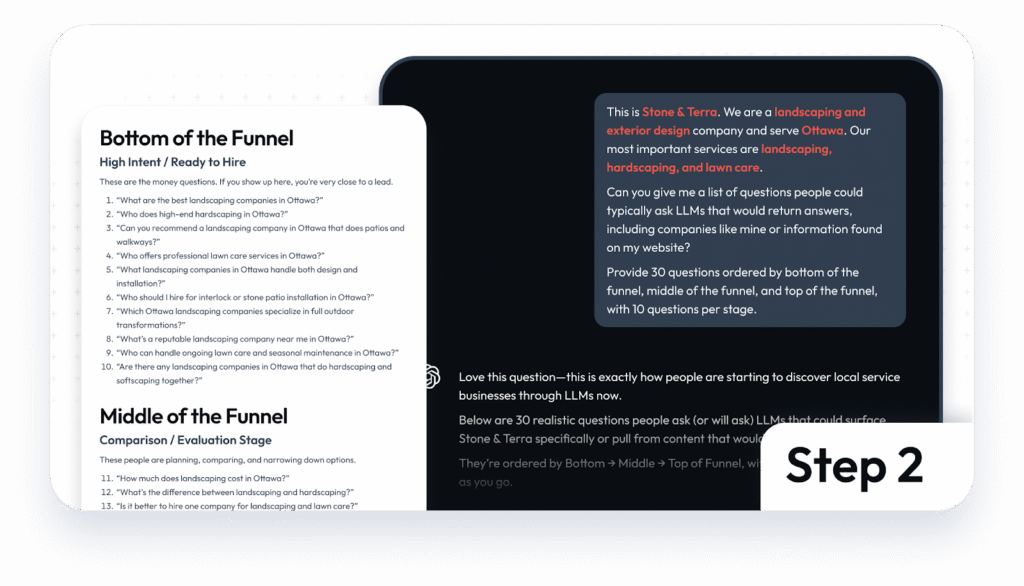 How to perform GEO Prompt Research 2 | Award-Winning Digital Marketing Agency An infographic