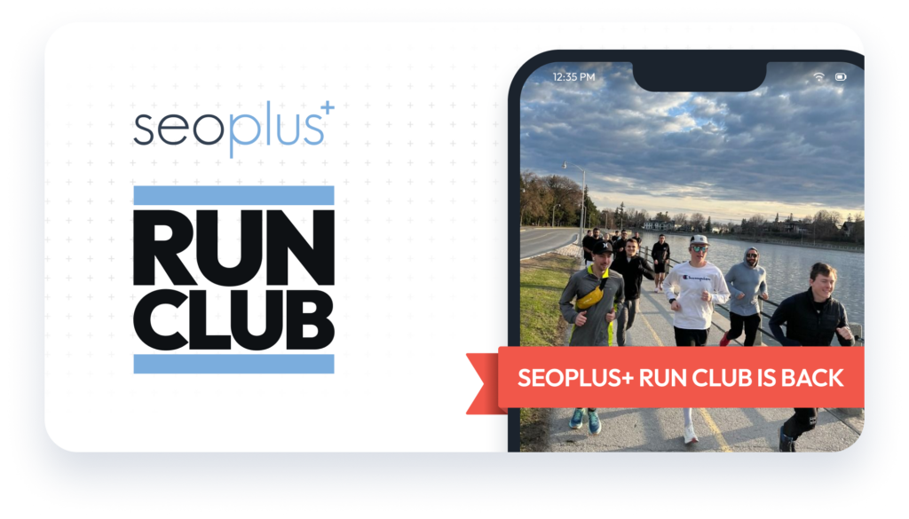 Seoplus run graphic