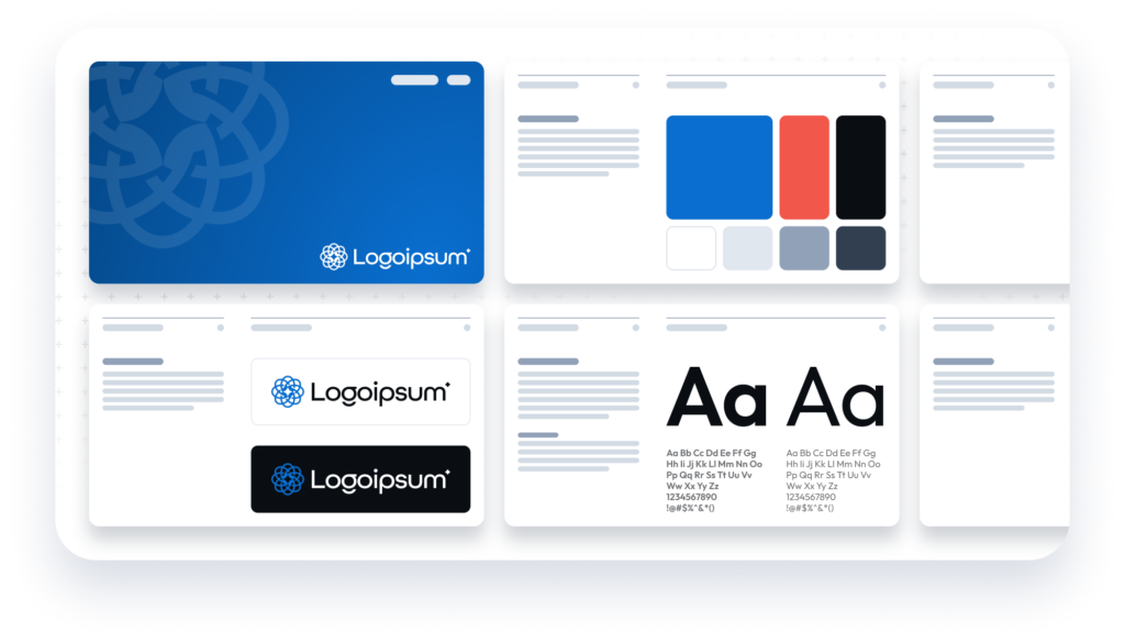 Why a Strong Brand Guide Is the Secret Sauce Behind Memorable Brands 4 | Award-Winning Digital Marketing Agency Branding elements and color palette