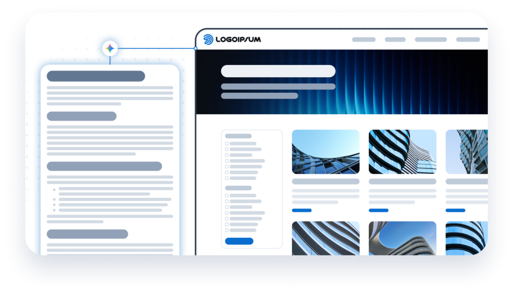 Why Content Matters More Than Ever in an AI-Driven World 2 | Award-Winning Digital Marketing Agency A screenshot of a webpage with a mobile sized text window to its left